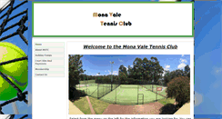 Desktop Screenshot of monavaletennis.com.au